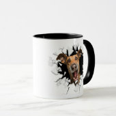 Hundegesicht Tasse (VorderseiteRechts)