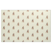Hundegewebe Airedales Terrier Stoff (Fat Quarter (45,7 x 55,9 cm))