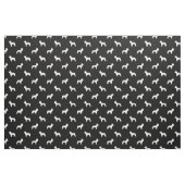 Hundegewebe Bostons Terrier - Schwarzweiss Stoff (Fat Quarter (45,7 x 55,9 cm))