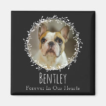 Hundegeweih-Verlust - Zwei-Foto-Kranz