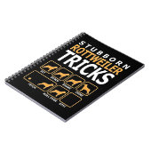 Hundegift| Stubgeborene Rotweiler-Tricks Notizblock (Linke Seite)