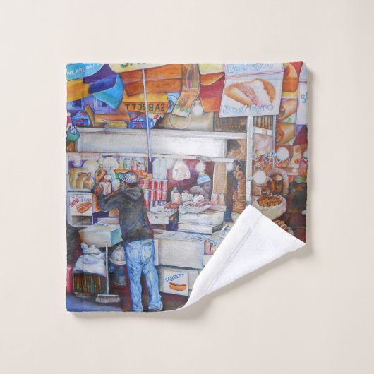 Hundegott Badhandtuch Set (Waschlappen)