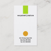 Hundegroomer-FarbVisitenkarte Visitenkarte (Rückseite)