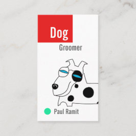 Hundegroomer-FarbVisitenkarte Visitenkarte