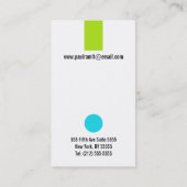 Hundegroomer-Visitenkarte Visitenkarte (Rückseite)