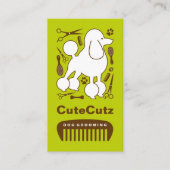 Hundegroomer-Visitenkarte Visitenkarte (Vorderseite)