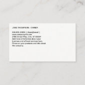 Hundegruppe Visitenkarte (Rückseite)