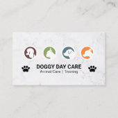 Hundegruppe Visitenkarte (Vorderseite)