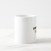 Hundehaar ist mein Glitter-Mug Kaffeetasse (Mittel)