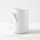 Hundehaar ist mein Glitter Stolz auf Mama Hundeblu Kaffeetasse (Mittel)