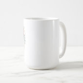 Hundehaar ist mein Glitter Stolz auf Mama Hundeblu Kaffeetasse (VorderseiteRechts)