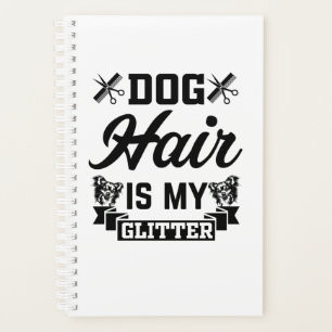 Hundehaar ist mein Glitzer Planer