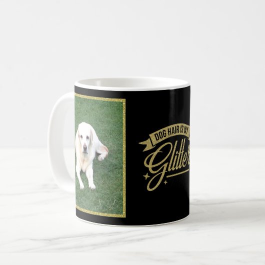 Hundehaar ist- mein kaffeetasse (Vorderseite Links)