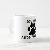 Hundehaar Kaffeetasse (Vorderseite Links)