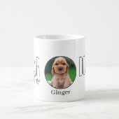 Hundehaare Kümmern Foto Hund Lover Mama egal Kaffeetasse (Mittel)