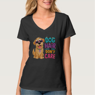 Hundehaare sind egal Lustiges Design für Hundebesi T-Shirt