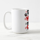 Hundehaare stören nicht kaffeetasse (Links)