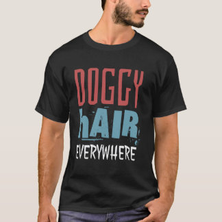Hundehaare überall Lustiger Sibirischer Husky und T-Shirt