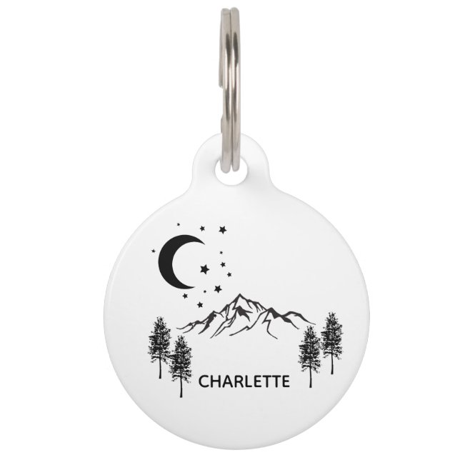 Hundehalsband-Tag Personalisiert Cat Tag Haustiermarke (Vorderseite)