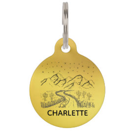 Hundehalsband-Tag Personalisiert Cat Tag Haustiermarke