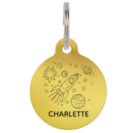 Hundehalsband-Tag Personalisiert Cat Tag Haustiermarke