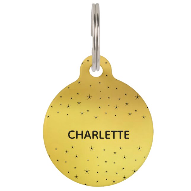 Hundehalsband-Tag Personalisiert Cat Tag Haustiermarke (Vorderseite)