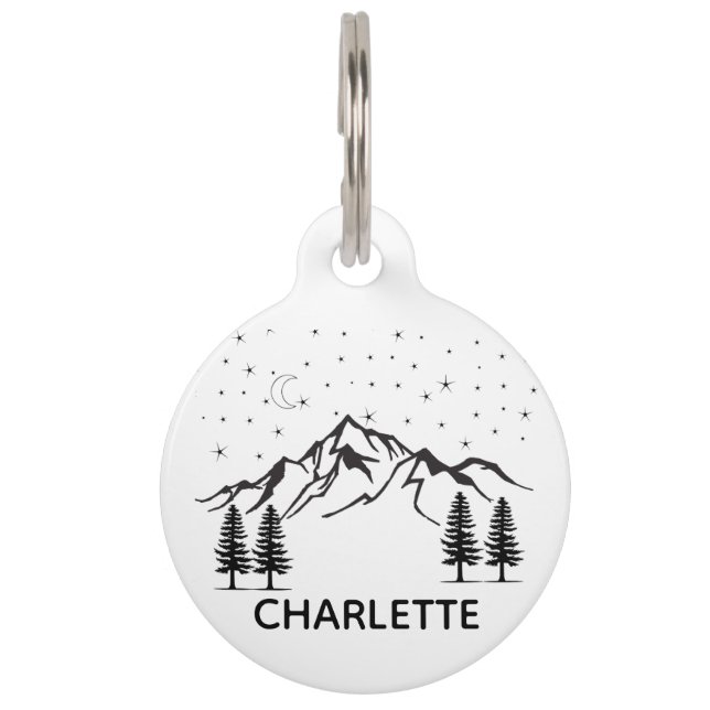 Hundehalsband-Tag Personalisiert Cat Tag Haustiermarke (Vorderseite)