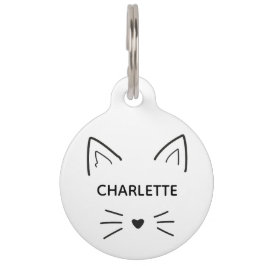 Hundehalsband-Tag Personalisiert Cat Tag Haustiermarke