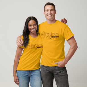 Hundehaus-Adoptions-Unisexbehälter in der Marine T-Shirt