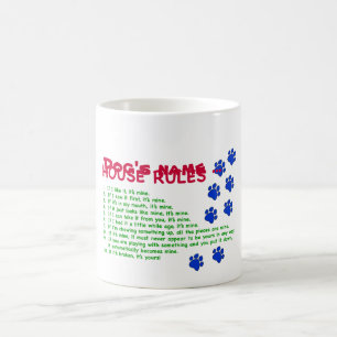 Hundehaus ordnet - Regeln an, um vorbei zu leben Kaffeetasse
