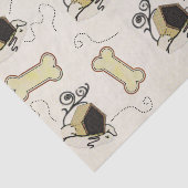 Hundehaus Seidenpapier (Ausschnitt)