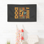 Hundeheim Vintage-Haus Banner (Insitu)