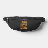 Hundeheim Vintage-Haus Bauchtasche (Ablage )