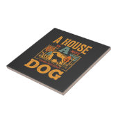 Hundeheim Vintage-Haus Fliese (Seite)