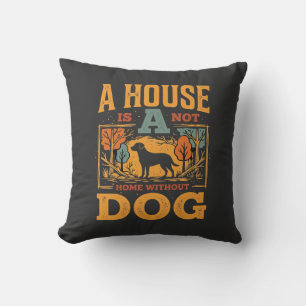 Hundeheim Vintage-Haus Kissen