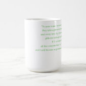 Hundeherz-Zitat-Tasse Kaffeetasse (Mittel)
