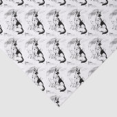 Hundehimmel, die Menge des Meisters Seidenpapier (Ausschnitt)