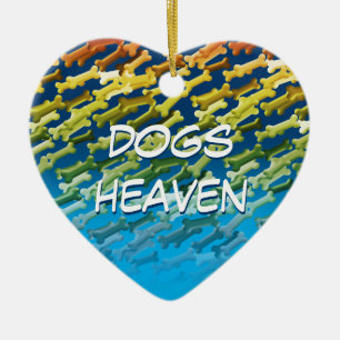 Hundehimmels-Verzierung Keramik Ornament