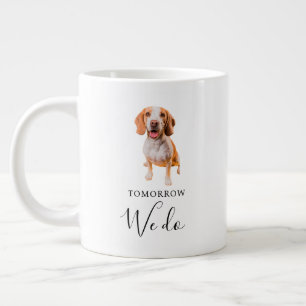 Hundehochzeit  Jumbo-Tasse