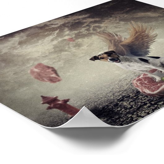 Hundehort Poster (Ecke)