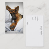 Hundehotel Visitenkarte (Vorne/Hinten)