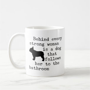 Hundehumor-Zitat - Französische Bulldogge  Kaffeetasse