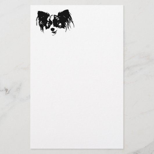 Hundehund Briefpapier (Vorderseite)