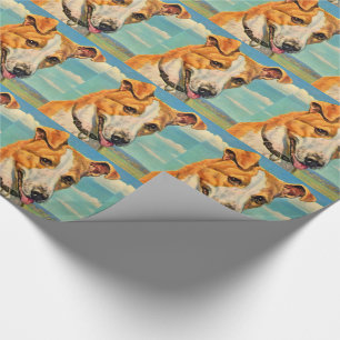 Hundehund Geschenkpapier