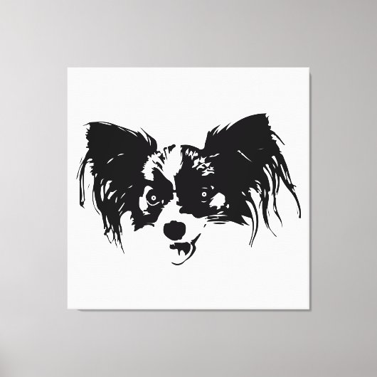 Hundehund Leinwanddruck (Vorderseite)
