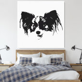 Hundehund Leinwanddruck (Insitu (Schlafzimmer))