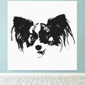 Hundehund Leinwanddruck (Insitu (Holzboden))