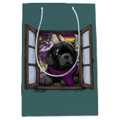 Hundehund Mittlere Geschenktüte (Vorderseite)