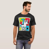 Hundehund Portrait T-Shirt (Vorne ganz)