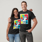 Hundehund Portrait T-Shirt (Unisex)